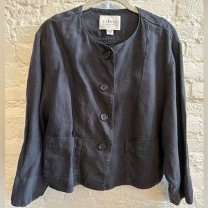 Brielle Heavy Linen Jacket by Velvet, XS